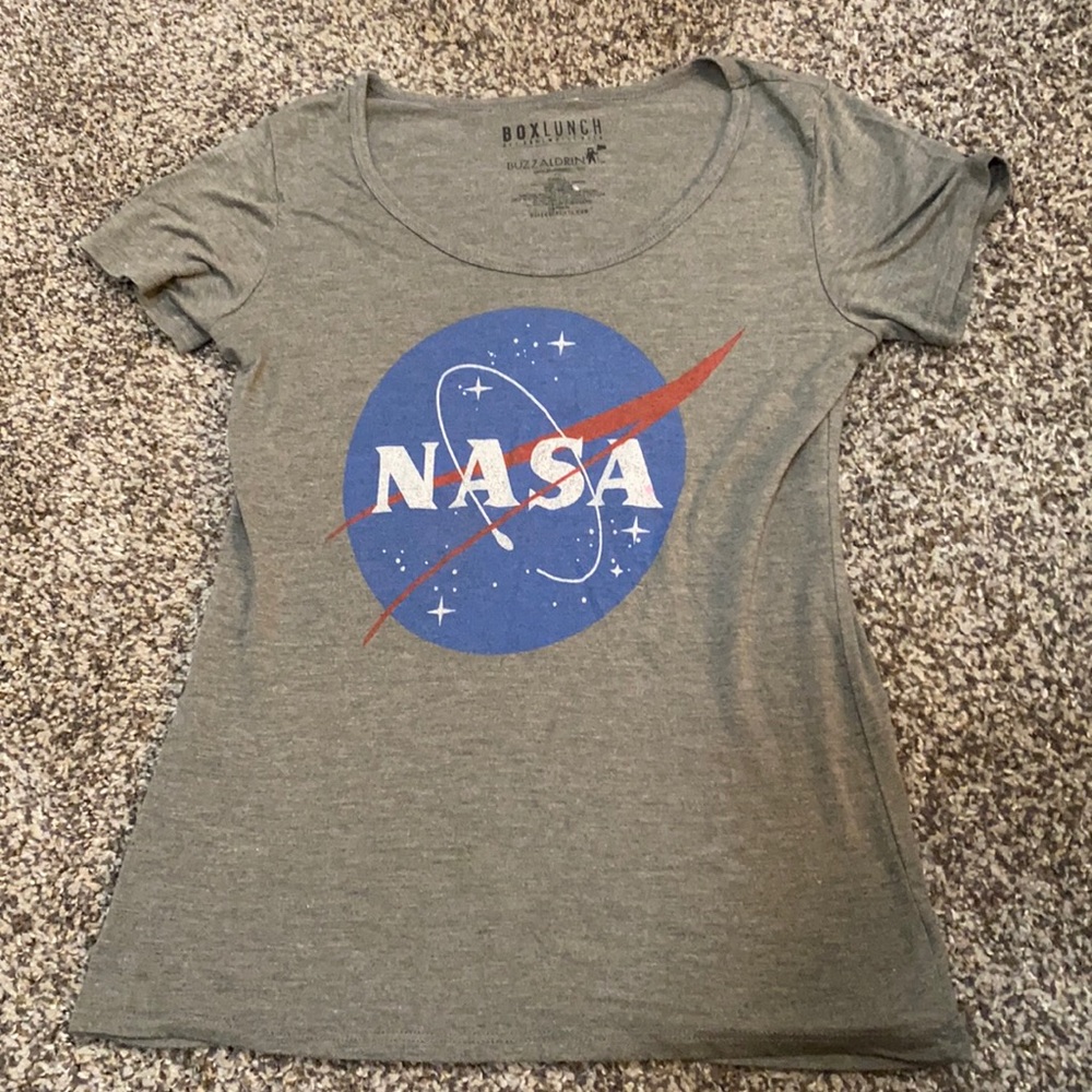 NASA box lunch shirt